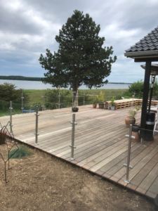 Træterrasse med niveauforskel 2